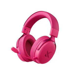 Audífonos Gamer MCHOSE V9 Series Wireless Gaming Headset Berry Red