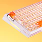 Teclado Gamer ATK RS6 Air Hall Effect Wired Blanco - Miniatura 2