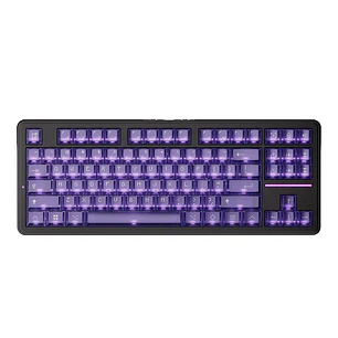 Teclado Gamer  ATK A87 Pro inalámbrico Shadow purple