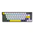 Teclado Magnético Gamer AJAZZ AK680 V2 Black Grey Yellow 65% 8K Rapid Trigger Arctic Isle Switch