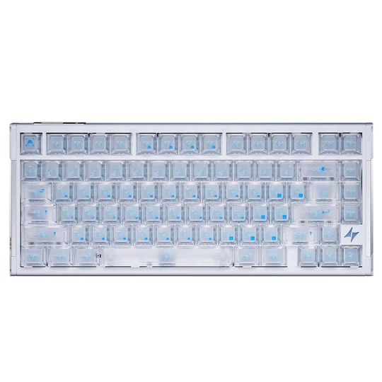 Teclado Hall Effect magnetico ATK RS7 V2 Silver Edge 1