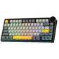 Teclado Mecánico AJAZZ AK820 V2 – Sw White Peach / Black Gray Yellow / us - Miniatura 2