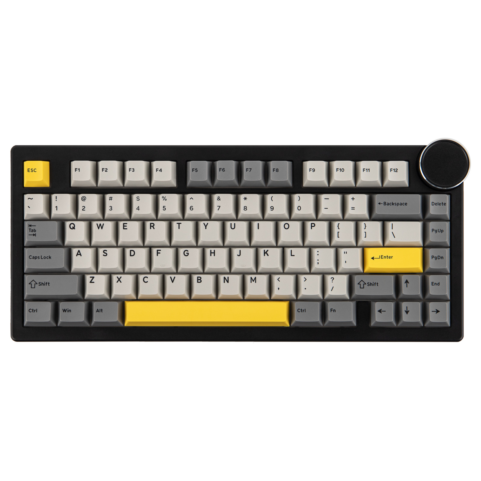 Teclado Mecánico AJAZZ AK820 V2 – Sw White Peach / Black Gray Yellow / us 1