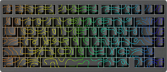 Teclado Magnetico IROK MG75 Pro Black 1