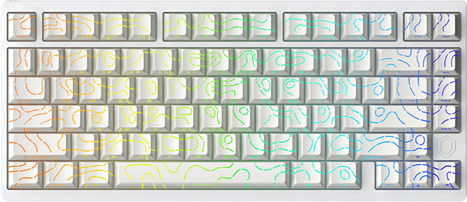 Teclado Gamer IROK MG75 Pro White 1