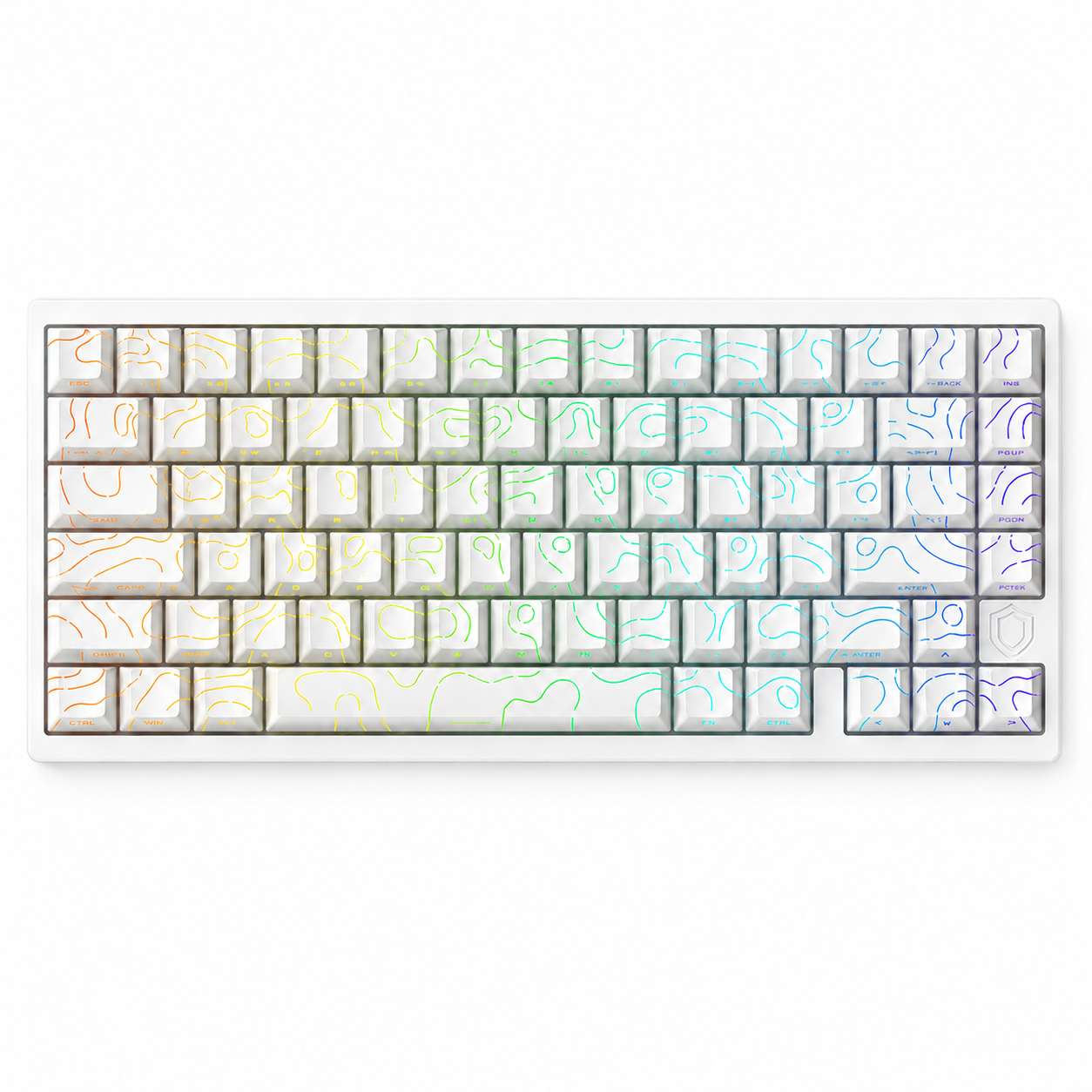 Teclado Magnético Gamer IROK MG75 Pro White 1