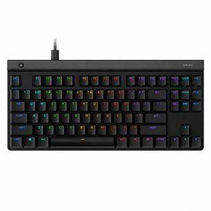Teclado gamer Logitech G515 TKL black Alámbrico RGB 