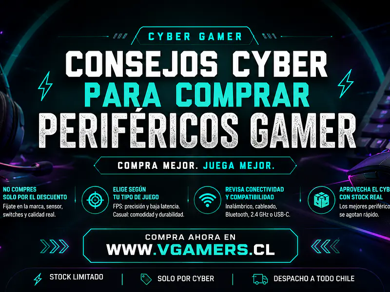 Antes de comprar periféricos este Cyber, mira esto