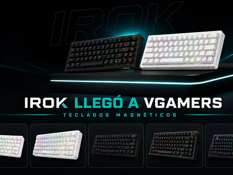 IROK en VGamers | Teclados Magnéticos Gamer Accesibles