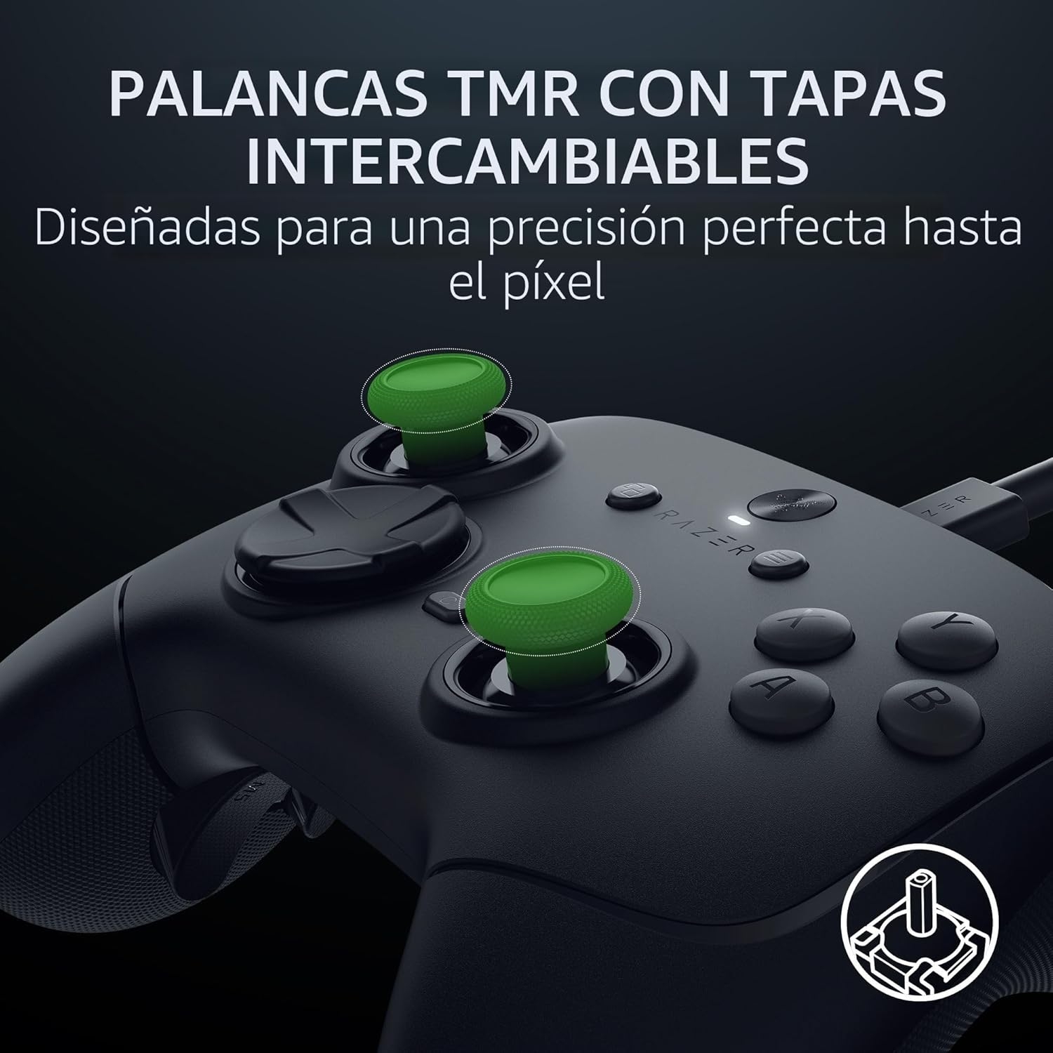Control Razer Wolverine V3 Tournament Edition 8K PC cableado 7