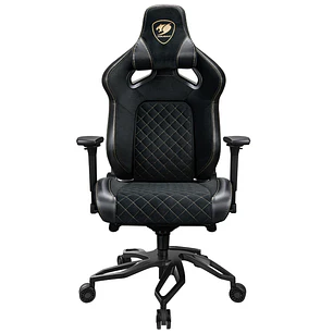 Silla Gamer Titan Pro V2 Gold F Terciopelo / 160 kg 