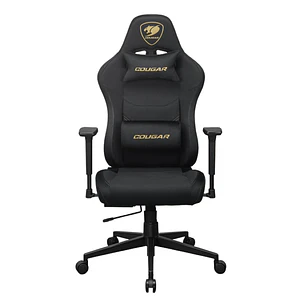 Silla Gamer Cougar Pryme Gold F - Soporte Máx. 120kg 