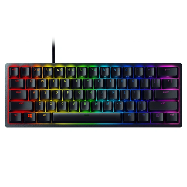 Teclado (US) Mecánico Razer Huntsman Mini, Color Negro, Sw Púrpura (Producto de exhibición - Openbox) 1