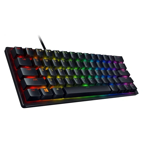 Teclado (US) Mecánico Razer Huntsman Mini, Color Negro, Sw Púrpura (Producto de exhibición - Openbox) 2