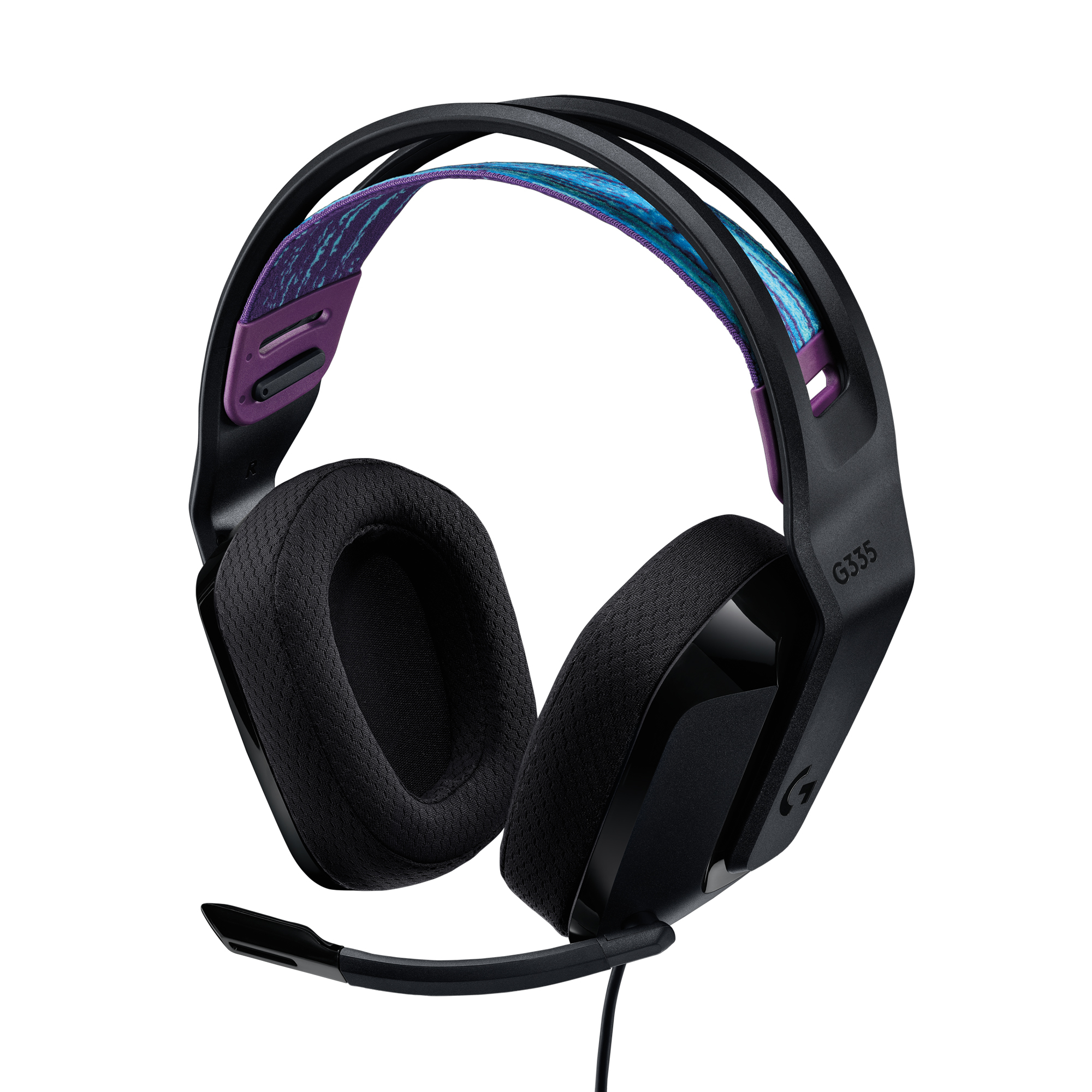 Audifonos Gamer Logitech G335 Negros jack 3.5 mm 1