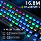 Teclado Gamer ATTACK SHARK X65 HE White Magnético 65% 8000Hz  / ingles - Miniatura 5