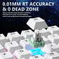 Teclado Gamer ATTACK SHARK X65 HE White Magnético 65% 8000Hz  / ingles - Miniatura 3