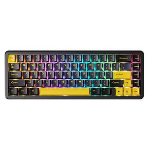 Teclado Gamer ATTACK SHARK X65 HE Starry black Magnético 65% 8000Hz / ingles 