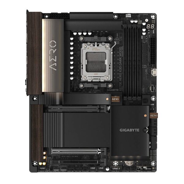 Placa Madre Gigabyte X870E AERO X3D Dark Wood AM5 DDR5 WiFi 7 PCIe 5.0 USB4 3