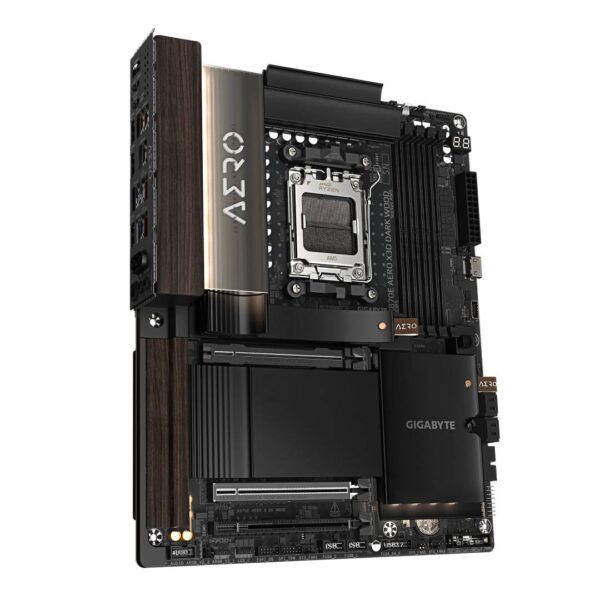 Placa Madre Gigabyte X870E AERO X3D Dark Wood AM5 DDR5 WiFi 7 PCIe 5.0 USB4 4