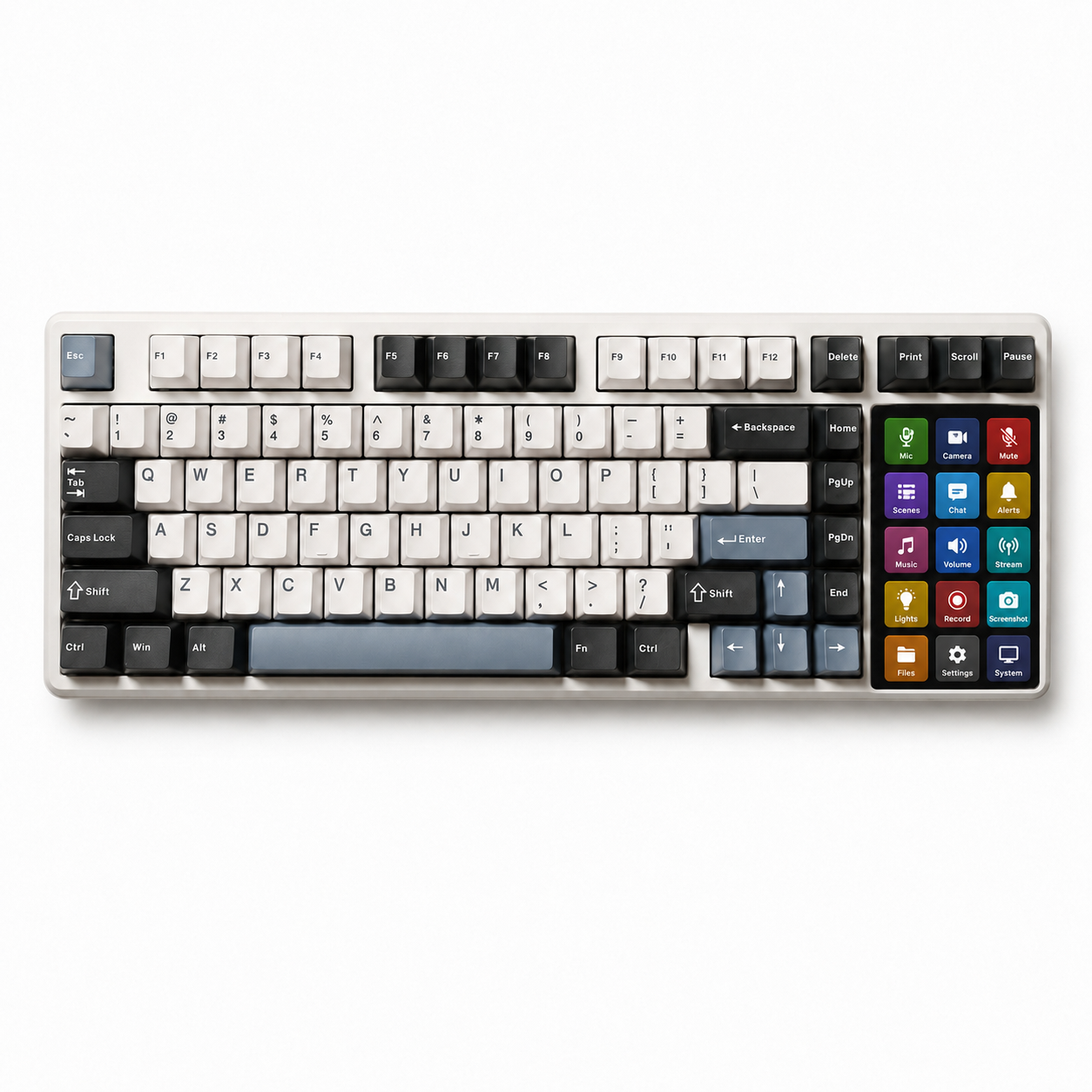 Teclado Mecánico AULA L99 pantalla tactil 3,98