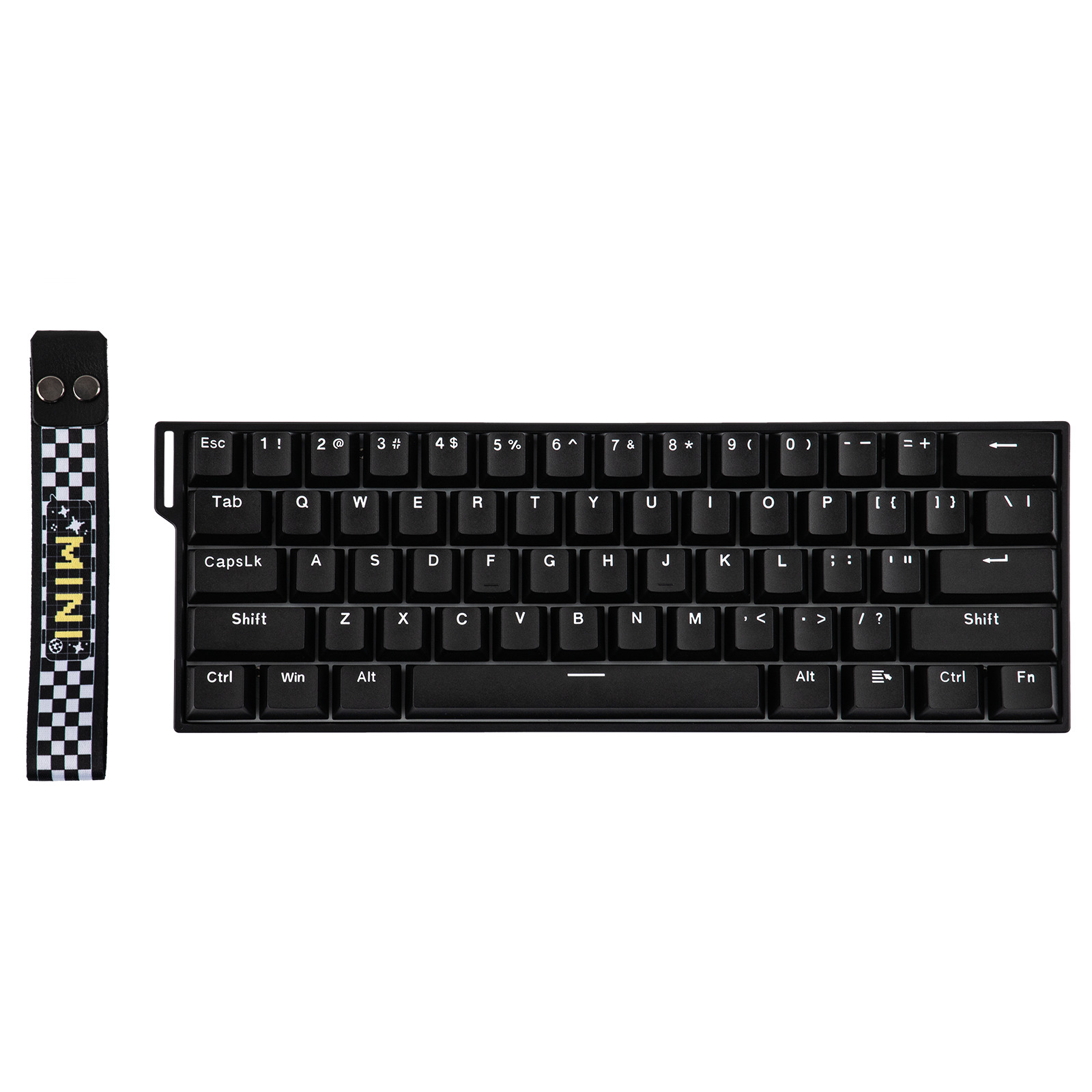 Teclado Gamer AULA MINI60 HE Black Magnético 60% / sin luz / ingles 1
