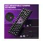 Teclado Aula Win66 He SW magnético 60% Gamer Rgb cableado color negro - Miniatura 2