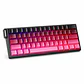 Teclado magnético Aula Win60 He 60% Gamer Rgb cableado color Blackberry Pink  - Miniatura 2