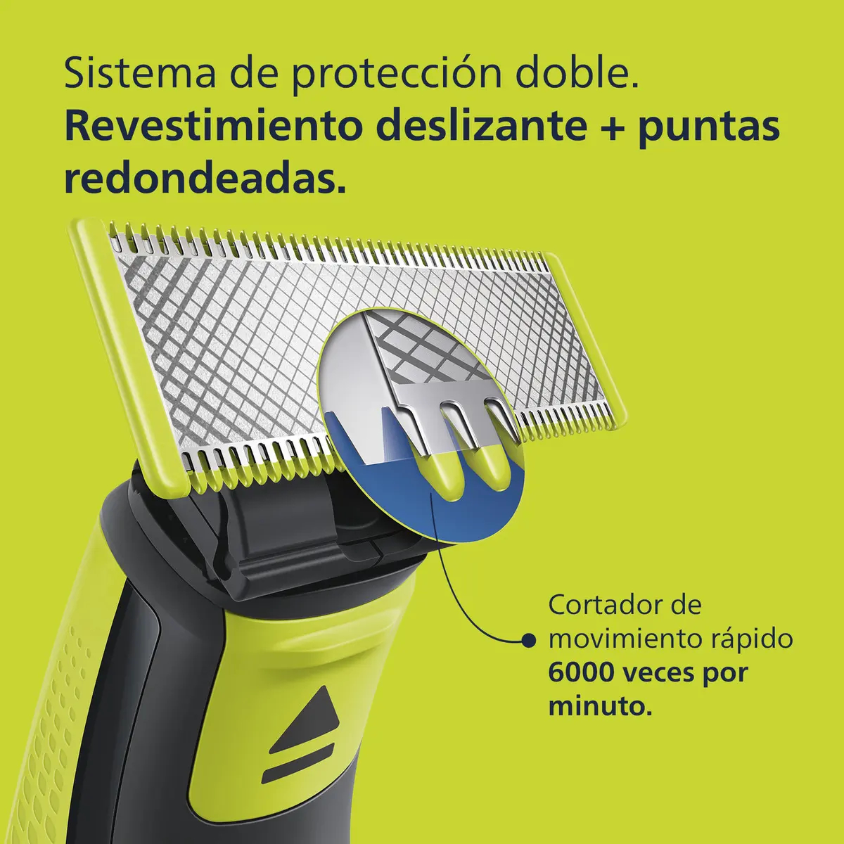 Philips OneBlade QP2724/10 afeitadora Recorta Perfila y Afeita 3