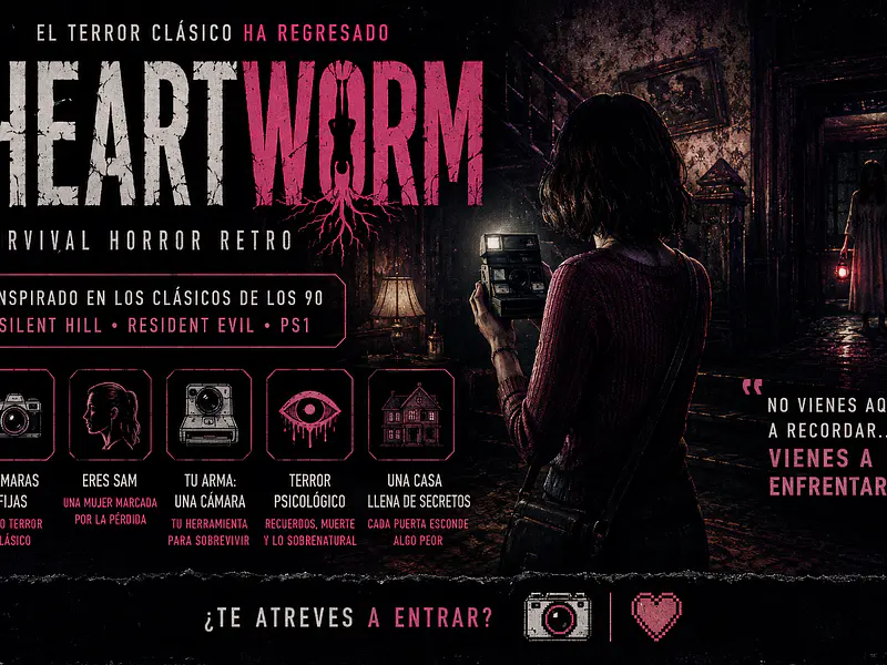 Heartworm: el survival horror retro inspirado en Silent Hill y Resident Evil
