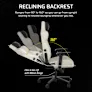 Silla Gamer Corsair TC500 LUXE Frost White Reclinable 160° 2