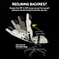Silla Gamer Corsair TC500 LUXE Frost White Reclinable 160° - Miniatura 2