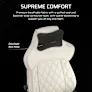 Silla Gamer Corsair TC500 LUXE Frost White Reclinable 160° 4
