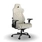 Silla Gamer Corsair TC500 LUXE Frost White Reclinable 160° - Miniatura 1