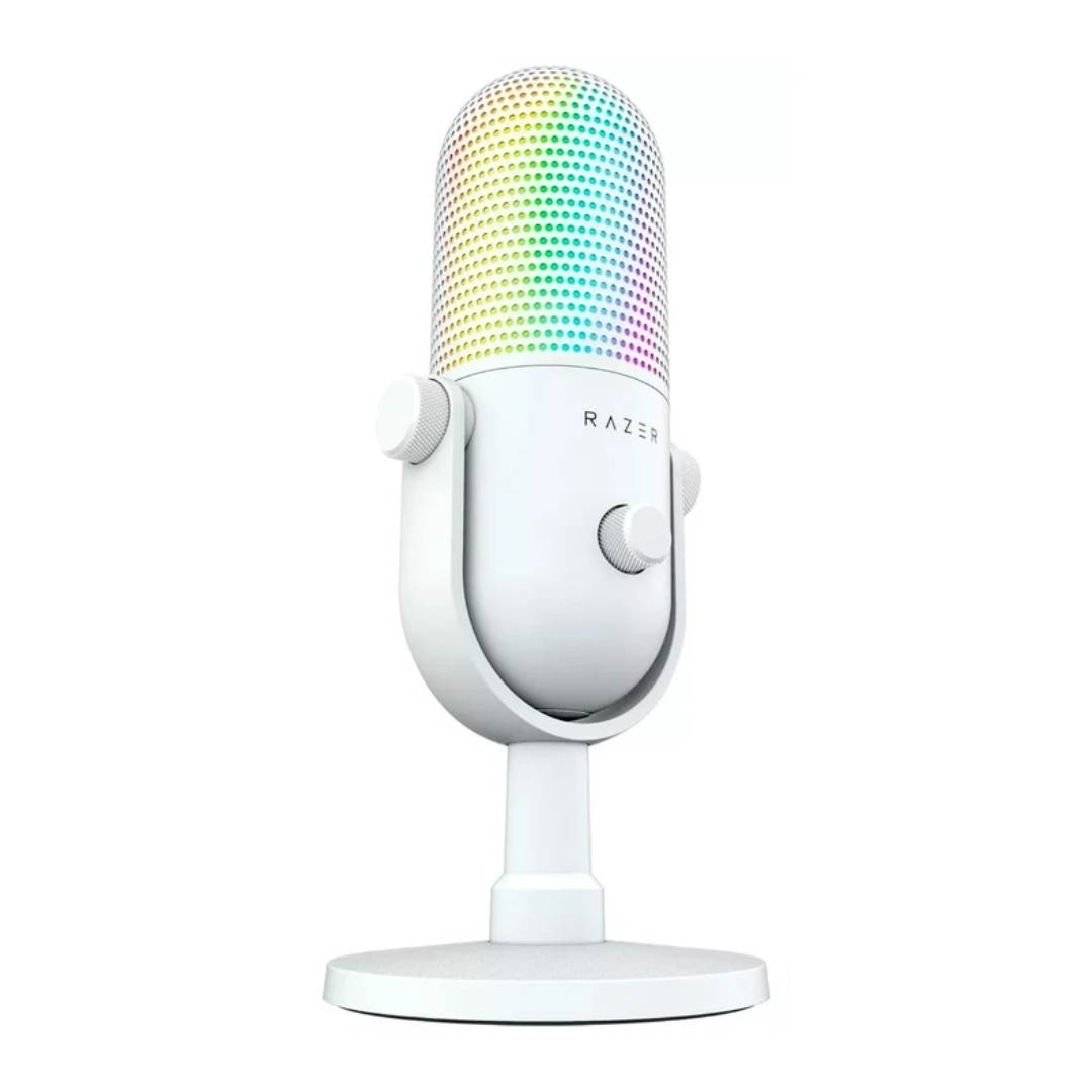 Micrófono Razer Seiren v3 Chroma, Color Blanco 4