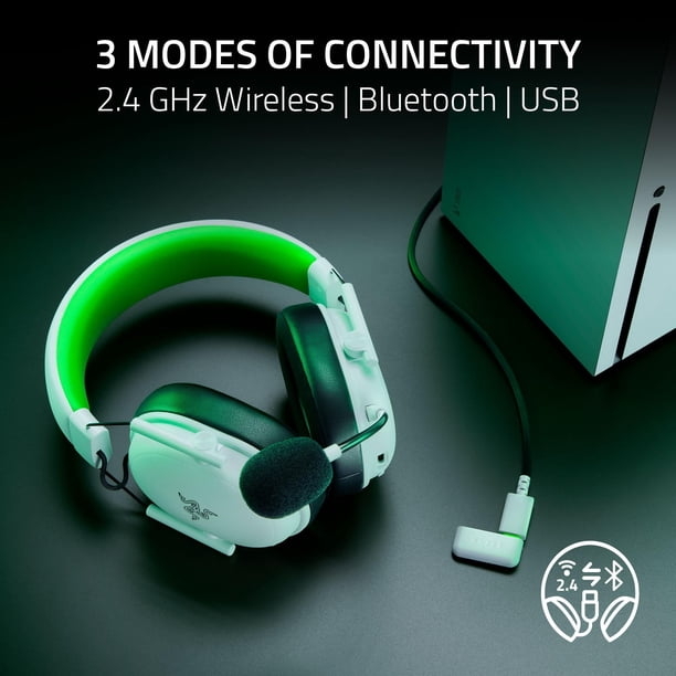Audífonos Gamer Razer BlackShark V3 X HyperSpeed Wireless Xbox White 4
