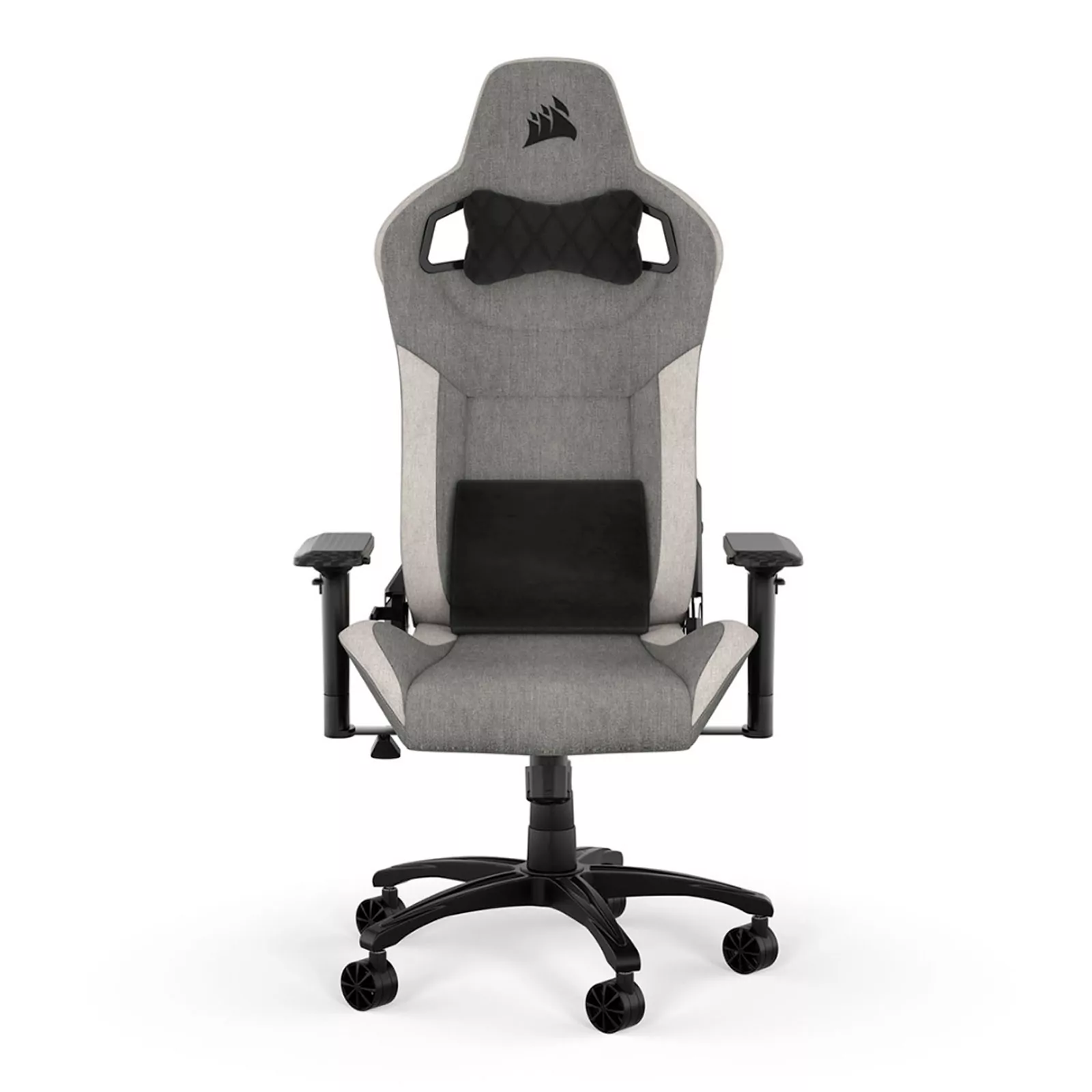 Silla Gamer Corsair T3 Rush White/Grey Reclinable 160° 1
