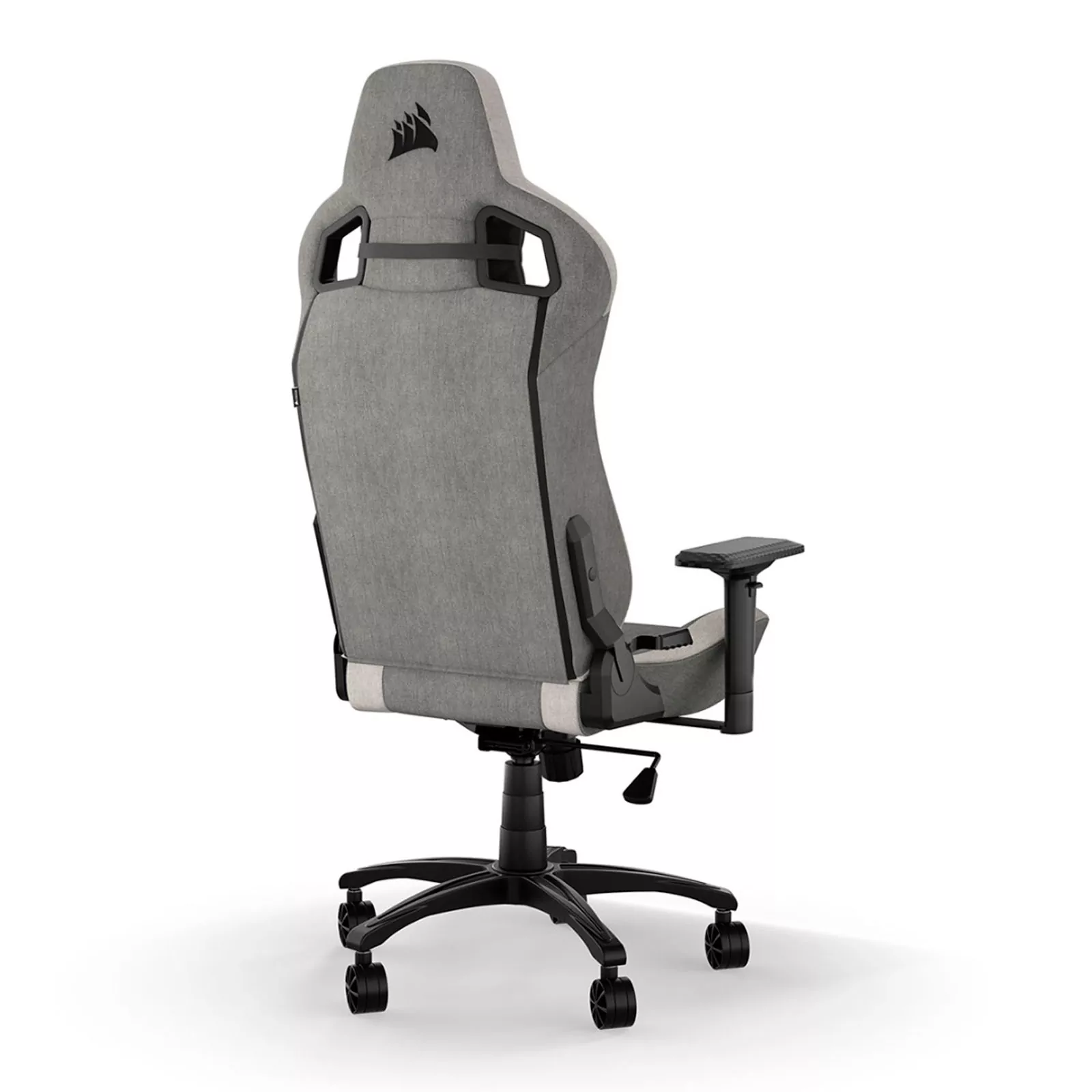 Silla Gamer Corsair T3 Rush White/Grey Reclinable 160° 4