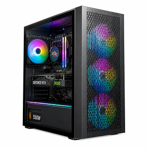 PC Gamer Esgaming Ryzen 5 5600GT + RTX 3050 6GB | 16GB RGB | 500GB NVMe | WiFi | FreeDOS