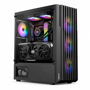 PC Gamer Esgaming Intel Core i5-12600K + RTX 5060 8GB | 32GB RGB | 1TB NVMe | WiFi | FreeDOS