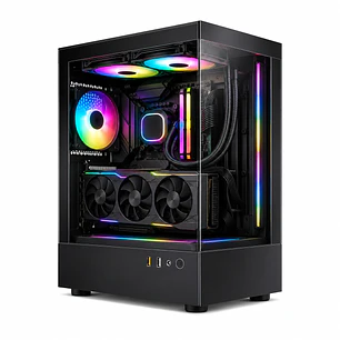 PC Gamer Esgaming AM5 Ryzen 7 7800X3D + RTX 5060 8GB | 32GB DDR5 | 1TB NVMe | WiFi | FreeDOS