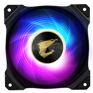 Ventilador Gigabyte AORUS 120 ARGB FAN | Máximo flujo de aire e iluminación ARGB OPEN BOX (SOLO VENTILADOR, SIN TORNILLOS)