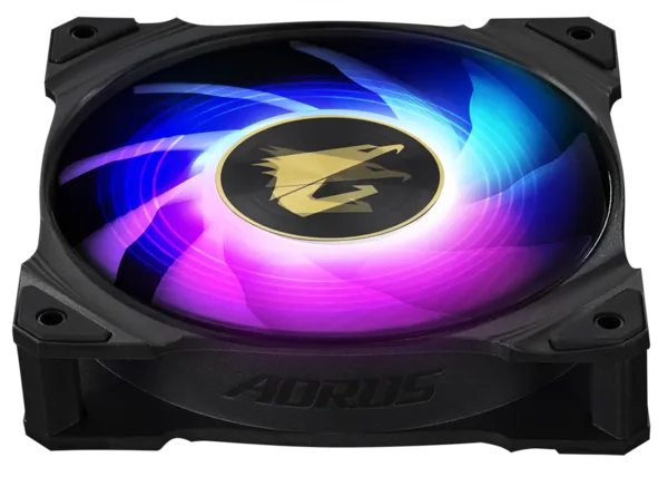Ventilador Gigabyte AORUS 120 ARGB FAN | Máximo flujo de aire e iluminación ARGB OPEN BOX (SOLO VENTILADOR, SIN TORNILLOS) 4
