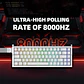 Teclado Gamer IROK MG68 MAX TRI MODE Magnético 65%  BLANCO - Miniatura 6