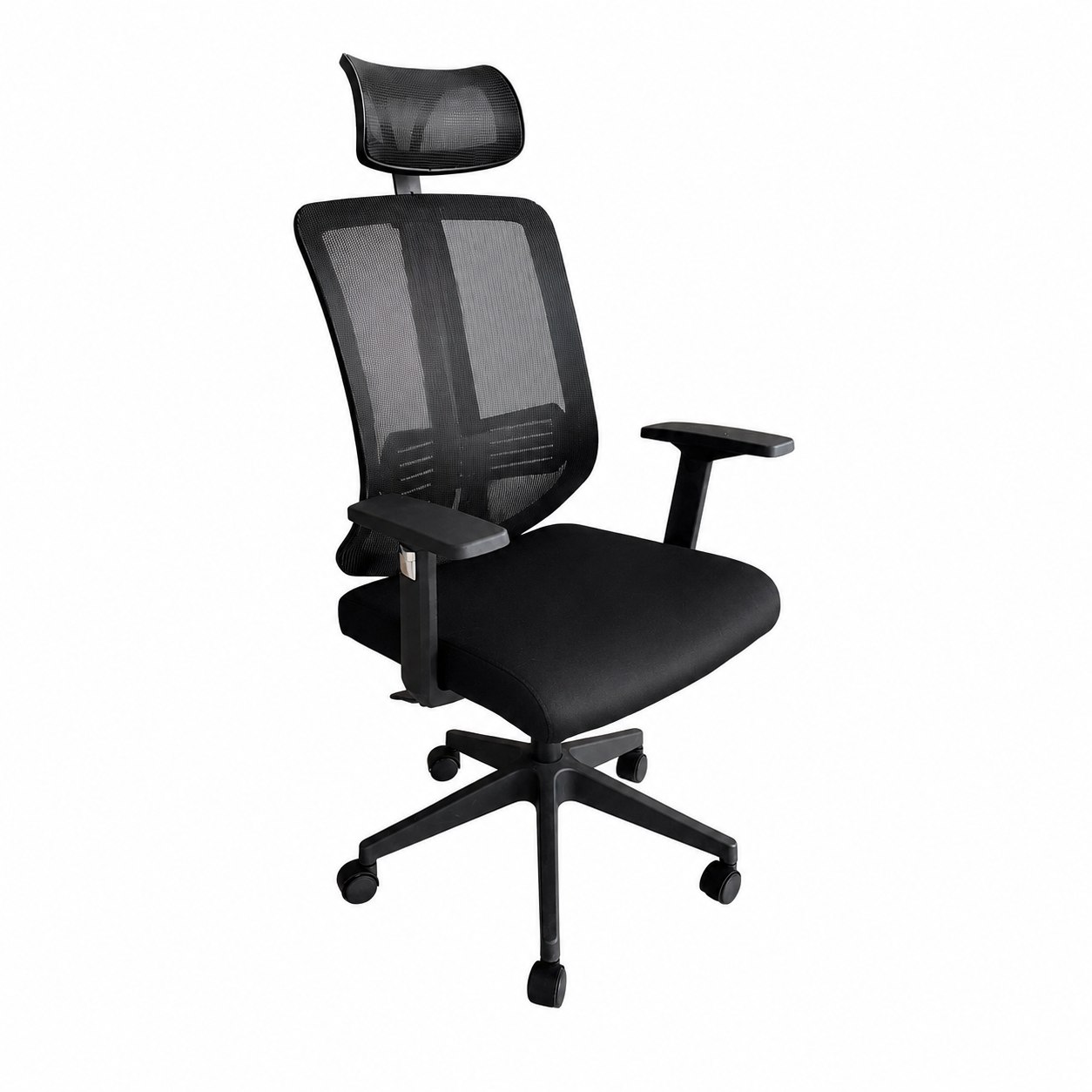 Silla Ergonómica de Oficina CLIO New Rhino CLIO-OFBK009 Mesh Negra – Soporte Máx. 120 kg 2