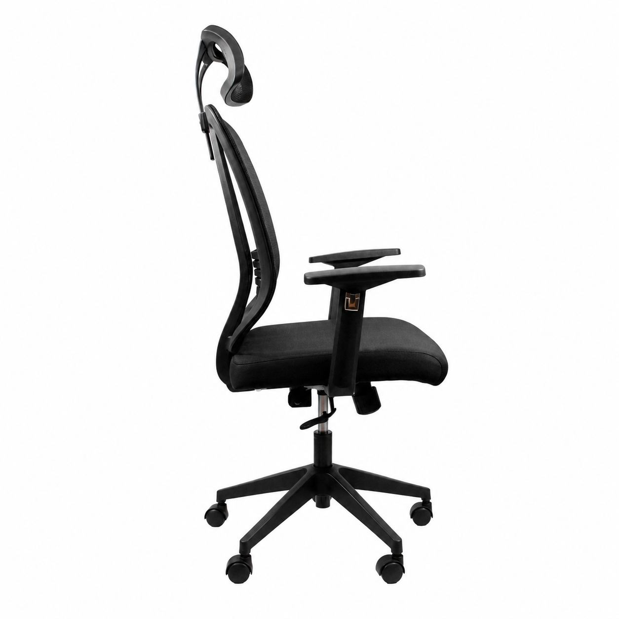 Silla Ergonómica de Oficina CLIO New Rhino CLIO-OFBK009 Mesh Negra – Soporte Máx. 120 kg 3