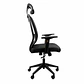 Silla Ergonómica de Oficina CLIO New Rhino CLIO-OFBK009 Mesh Negra – Soporte Máx. 120 kg - Miniatura 3