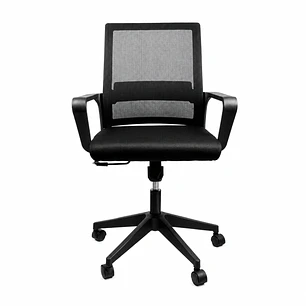 Silla Ergonómica de Oficina CLIO Puma CLIO-OFBK004 Mesh Negra