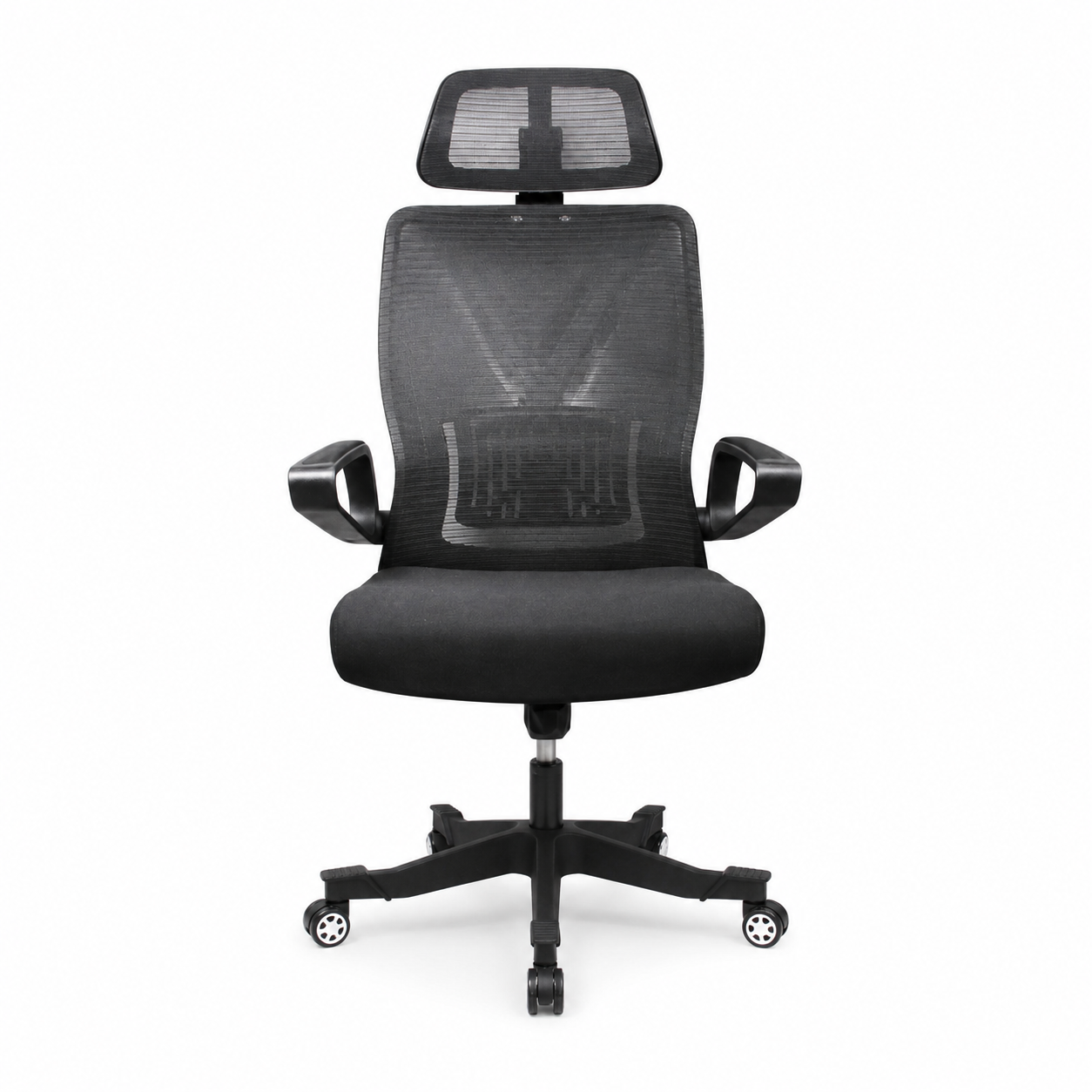 Silla de Oficina CLIO Tiger CLIO-OFBK007 Mesh Black – Respaldo de Malla y Soporte de 120 kg 1