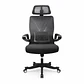 Silla de Oficina CLIO Tiger CLIO-OFBK007 Mesh Black – Respaldo de Malla y Soporte de 120 kg - Miniatura 1